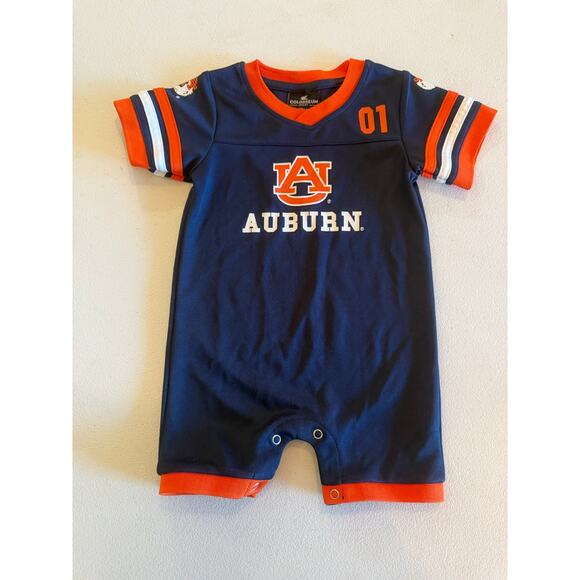 Auburn University Tigers Colosseum Infant Romper Sz 12-18 mon - Picture 1 of 5